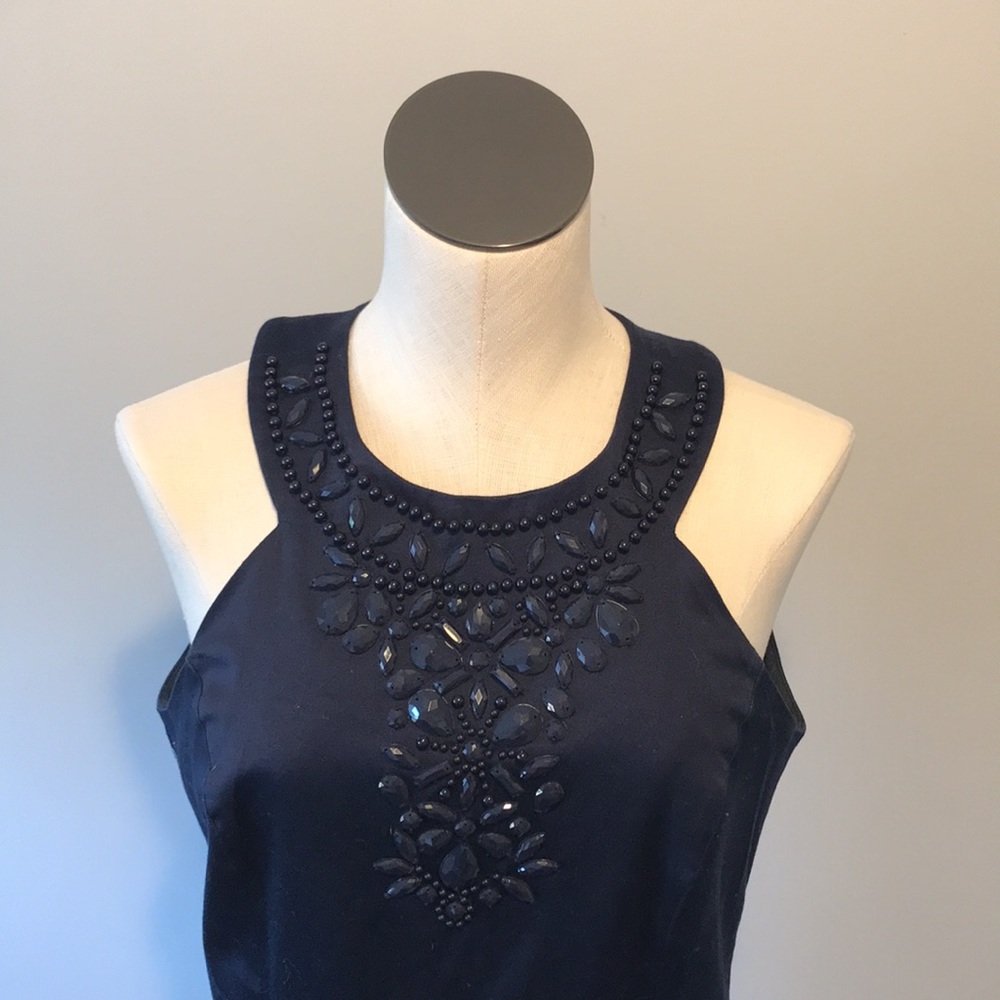 INC Navy Cocktail Dress
